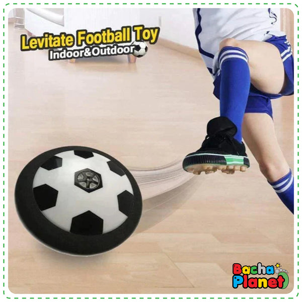 Children Hover Soccer Ball With 2 Goals